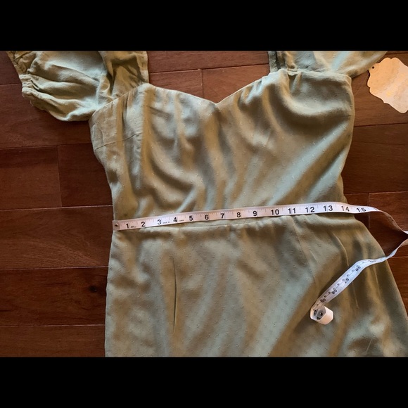 NWT! Altar’d State soft, self-embossed Green Dress. Size Small - Picture 11 of 12